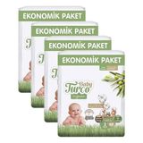 Baby Turco Doğadan No:2 Mini 272 Adet Bebek Bezi