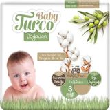 Baby Turco Doğadan No:3 Midi 21 Adet Bebek Bezi