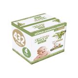Baby Turco Doğadan No:4 Maxi 432 Adet Bebek Bezi