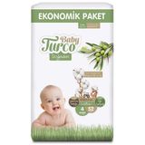 Baby Turco Doğadan No:4 Maxi 52 Adet Bebek Bezi