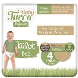 Baby Turco Doğadan No:4 Maxi Külot Bebek Bezi
