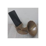 Baby Turco Hürsangroup Akustik Gramofon Telefon Tutucu Megafon Bronz
