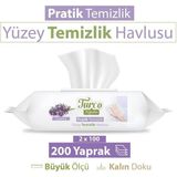 Baby Turco Yüzey Temizlik Havlusu Lavanta 100X2 Adet