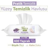 Baby Turco Yüzey Temizlik Havlusu Lavanta 100X4 Adet