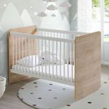 Baby When BW1021 Sallanır Sabitlenir Kademeli Beşik 60 x 120 cm Ahşap