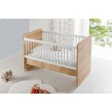 Baby When BW1076 - Pratik Anne Yanı Sallanır Beşik Ahşap 60X120