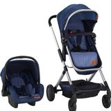 Baby2go 2035 Calme Mavi Travel Sistem Bebek Arabası