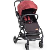 Baby2go 2423 / BRD Pensy Çift Yönlü Bordo Renk Bebek Arabası