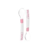 Baby&Baby Babysoft 521 2 Li Silikon Mama Kaşığı Pembe