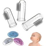 Babybaus: Bebek Parmak Diş Fırçası - 1 - Beyaz