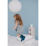 Babybek Collection Kız Çocuk Fırfırlı Pijama Elbise - 5 - 6 Yaş - Bebe Mavisi