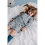 Babybek Collection Kız Çocuk Pijama Elbise - 5 - 6 Yaş - Bebe Mavisi