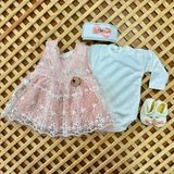 Babybiss Baby Biss Bebek Mevlüt Takımı - 0 - 6 Ay - Somon