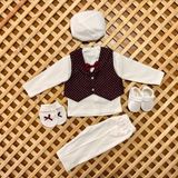 Babybiss Erkek Bebek Mevlüt Takımı - 0 - 6 Ay - Bordo