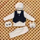 Babybiss Erkek Bebek Mevlüt Takımı - 0 - 6 Ay - Lacivert