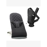 BabyBjörn 2'li Set Bliss Ana Kucağı & Kanguru Mini Woven Black
