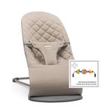 Babybjörn Balance Bliss 3D Jersey Sand Grey Oyuncaklı Ana Kucağı