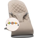 BabyBjörn Balance Bliss Ana Kucağı Kompakt Bej 0-13 kg Kapasite ile Yumuşak 3D Kumaş Sand Grey