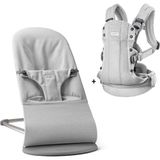 Babybjörn Balance Bliss Ana Kucağı Light Grey Woven Melange 0-13 kg Kompakt Yapı ile Taşıma