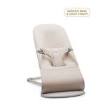 Babybjörn Balance Bliss Light Beige Cotton 3d Jersey Sallanan 3 Kademeli Ana Kucağı - Bej