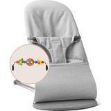 Babybjörn Balance Bliss Woven Mélange Light Grey Oyuncaklı Ana Kucağı