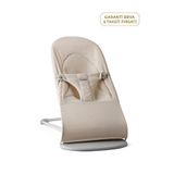 Babybjörn Balance Woven Jersey Light Beige 3 Kademeli Ana Kucağı - Bej
