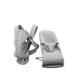 Babybjörn Bliss 0-13 Kg Ana Kucağı Ve Mini 3d Jersey Light Grey Kanguru 2'li Set - Gri
