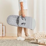 BabyBjörn Bliss Ana Kucağı ve Kanguru Mini 2'li Set 0-2 Yaş için Ergonomik Tasarım ve Yıkanabilir Kılıf - Light Grey