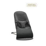 Babybjörn Bliss Charcoal Grey Pamuk Jersey 3 Kademeli Ana Kucağı