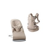 Babybjörn Bliss Light Beige 0-13 Kg Ana Kucağı Ve Harmony Woven Melange 0-15 Kg Kanguru 2’li Set - Bej