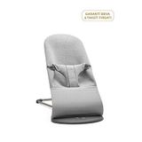 Babybjorn Bliss Light Grey Pamuk Jersey Gri 3 Kademeli Ana Kucağı
