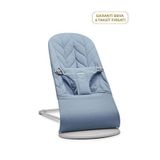 Babybjörn Bliss Petal Blue Woven Cotton 0-13 Kg Ana Kucağı - Mavi
