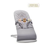 Babybjörn Bliss Petal Woven Grey Pastel Oyuncaklı 0 -13 Kg Ana Kucağı - Gri