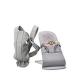 Babybjörn Bliss Petal Woven Pastel Oyuncaklı 0-13 Kg Ana Kucağı Ve Mini 3d Jersey Light Grey Kanguru 2'li Set - Gri