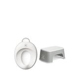 Babybjörn Grey White Klozet Adaptörü Ve Safe Step Banyo Basamağı - Gri