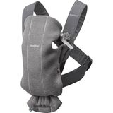 Babybjörn Kanguru Mini 3D Cotton Jersey Gri Renkli Yenidoğanlar İçin Rahat Taşıyıcı