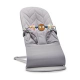 BabyBjörn Pastel Oyuncaklı Bliss Ana Kucağı Petal Woven Grey - Gri