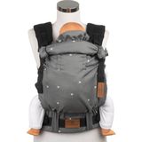 Babyboroosh New Age Bebekle Büyüyen %100 Pamuklu Ergonomik Bebek Kanguru (0-4 Yaş) - STARS BARUT - Lacivert - Krem