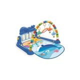 Babycim Balina Piyanolu Oyun Halısı - Çok Renkli - 10 x 10 cm