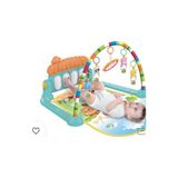 Babycim Mavi Piyanolu Oyun Halısı 60 x 75 cm 1 mm Kalınlıkta Kolay Taşınabilir Eğlenceli Tasarım