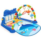Babycim Piyanolu Oyun Halısı 9 mm Kalınlık 75x60 cm Renkli Tasarım Ebeveynler İçin Pratik