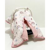 Babycity Pamuk Müslin Çok Amaçlı Çift Katlı Müslin Puset Örtüsü ve Minderi - 0 - 13 kg - Açık Yeşil