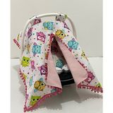 Babycity Pamuk Müslin Çok Amaçlı Çift Katlı Müslin Puset Örtüsü ve Minderi - 0 - 13 kg - Krem Rengi