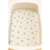 Babycitytr %100 Pamuk Lastikli Anne Yanı Bebek Yatağı Çarşafı 40x80cm Yumuşak Kumaş Hassas Cilt Uygun