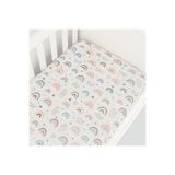 Babycitytr %100 Pamuk Müslin Lastikli Anne Yanı Bebek Yatağı Çarşafı 40x80cm Yumuşak Kumaş Hassas Cilt Uygun