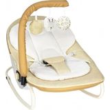 BabyCo Ana Kucağı 0-9 kg Taşıma Kapasitesi ile 3 Noktalı Emniyet Kemeri ve Krem Renkli Konforlu Tasarım