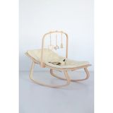 Babycom Ana Kucağı Bej Ahşap Oyuncaklı Ergonomik Yapı ile Güvenli Bebek Kullanımı