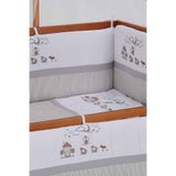Babycom Gri Kuzulu Uyku Seti - 50x90