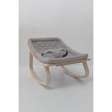 Babycom Gri Naturel Ahşap Sallanır Ana Kucağı Ergonomik Yapı ile Güvenli Bebek Taşıma