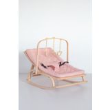 Babycom Kademeli Ana Kucağı - Ahşap Oyuncaklı - Pembe